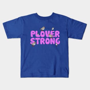 Birdorable Plover Strong Kids T-Shirt